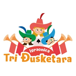 Logo: Igraonica i Rođendaonica Tri Đusketara
